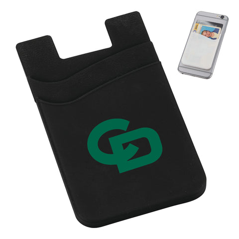 Dual Pocket Slim Silicone Phone Wallet