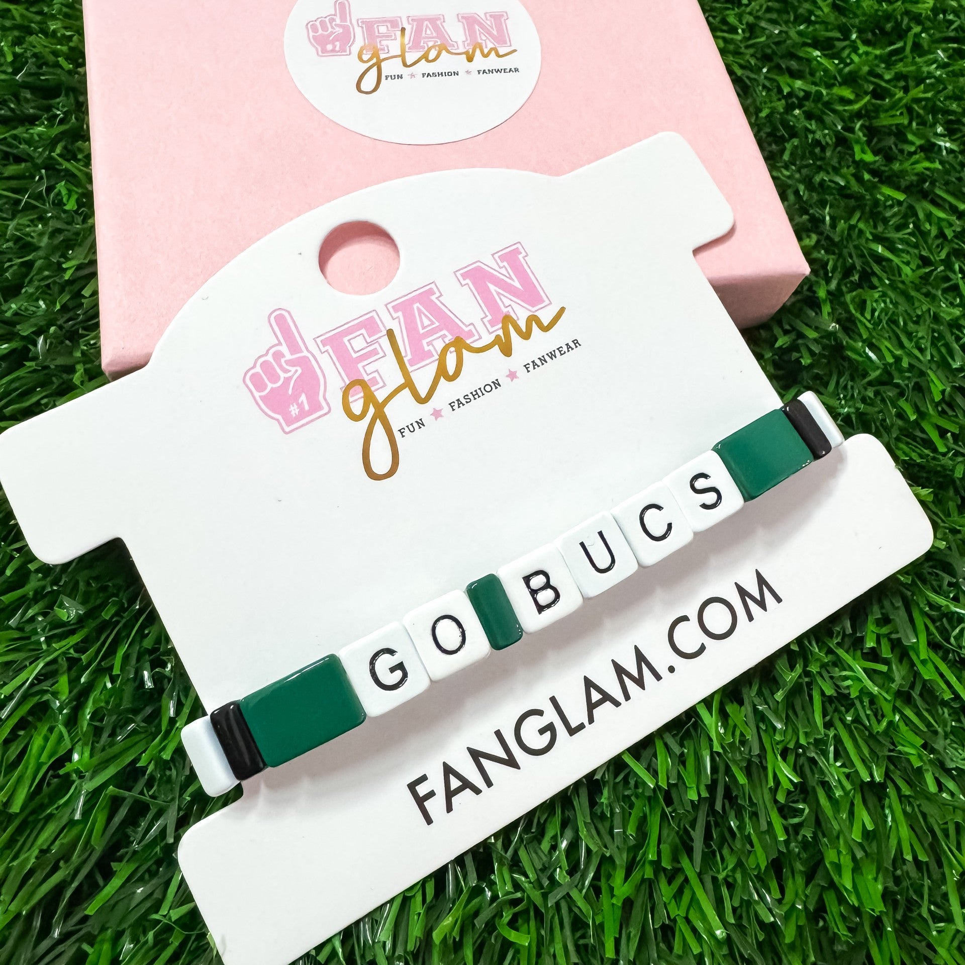 FAN GLAM Tile GO BUCS Bracelet