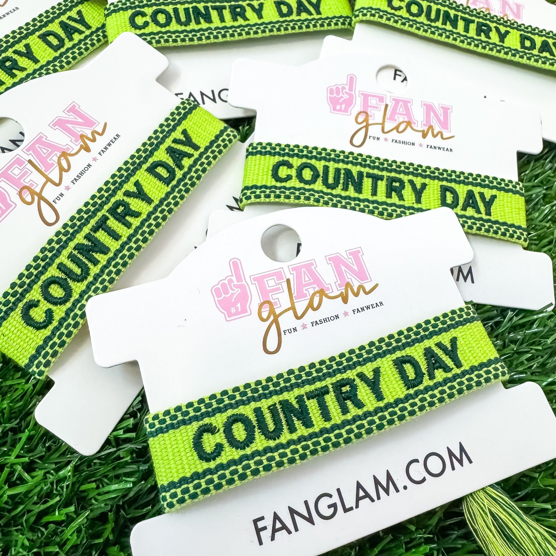 FAN GLAM Country Day Team Tassel Bracelet
