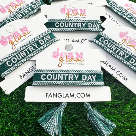FAN GLAM Country Day Team Tassel Bracelet